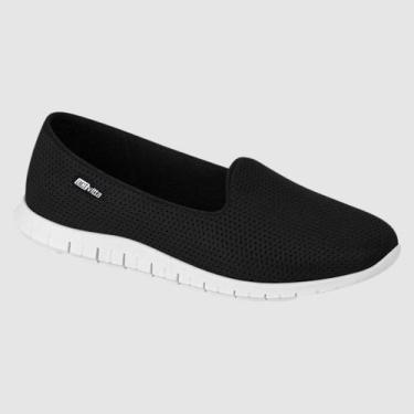 Imagem de Tênis Beira Rio Actvitta Sapatilha Feminino Casual 4202500, Preto, Bra