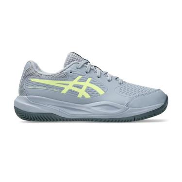 Imagem de Tênis Asics Gel Resolution X GS Clay Cinza e Verde Infantil-Unissex