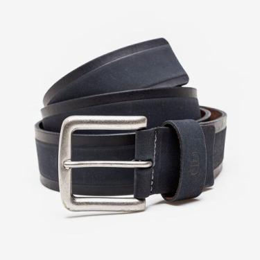 Imagem de Cinto Largo Garage Azul Jeans - Democrata, 110