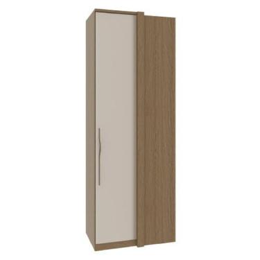 Imagem de Guarda Roupa Modulado 01 Porta 234cm Canto Reto Setiba - Móveis Rimo, 