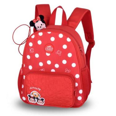 Imagem de Mochila Escolar Infantil Costas Disney Tsum Tsum Original Modelo:Minni