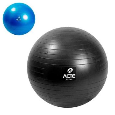 Imagem de Bola De Pilates Yoga Ginástica Abdominal Fitness Com Bomba Portátil Vá