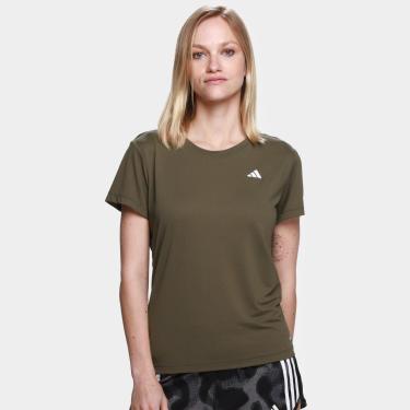 Imagem de Camiseta Adidas Own The Run 3 Listras Feminina-Feminino