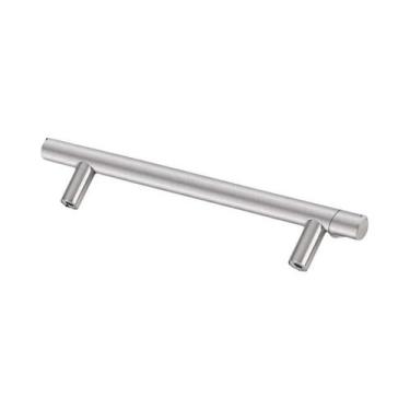 Imagem de Puxador De Porta De Armário Em Aço Inoxidável Preto E Prata, Alça Long