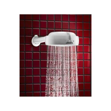 Imagem de Chuveiro Ducha Elétrica Fashion 4T 5500W Lorenzetti 110V, Branco, 5500