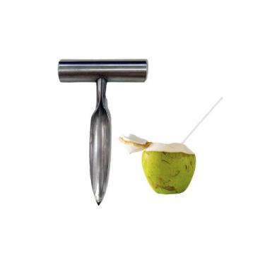 Imagem de Furador de Coco em Aço Inox 18,5 cm - Rei da Cutelaria