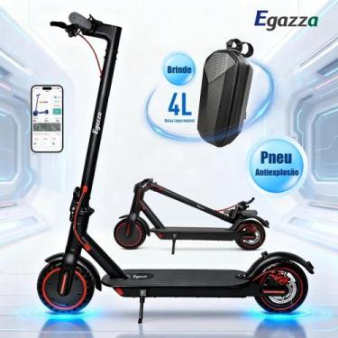 Imagem de Patinete Elétrico Dobrável Até 120kg Autonomia30km com aplicativo - Eg