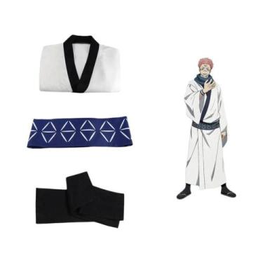 Imagem de Fantasia De Cosplay Adulto Ryomen Sukuna, Kimono Japonês Hanfu, Traje 