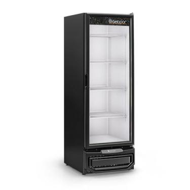 Imagem de Conservador/Refrigerador Vertical para Gelo e Congelados GPA-57 PR Dupla Ação Porta de Vidro Duplo Temperado 577 L Gelopar 220V