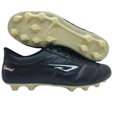 Imagem de Chuteira Diavolo Couro Special Futebol Campo Tamanho:44;Gênero:Homem;Cor:-Masculino