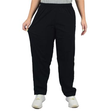 Imagem de Calça sem forro Feminina Tactel com elastano P ao G1 Cor:;Tamanho:P;Gênero:Mulher-Feminino