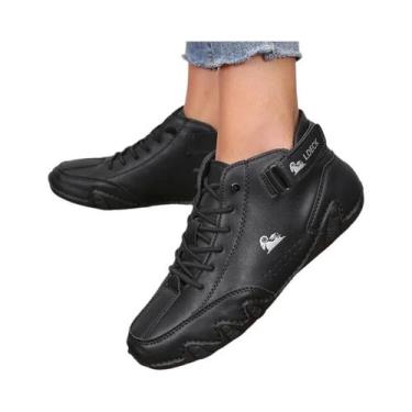 Imagem de Tênis Casuais Impermeáveis Femininos Com Solas Macias, Botas De Moda R