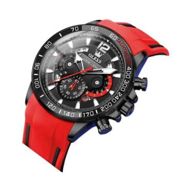 Imagem de Relógio De Quartzo Luminoso À Prova d'Água Masculino OLEVS 9936 Design