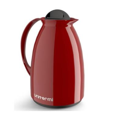 Imagem de Garrafa termica cha cafe agua 650ml - UNITERMI, VERMELHA