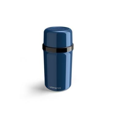 Imagem de Garrafa Térmica Chá Café Agua Fano 250ml Unitermi, Azul