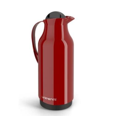 Imagem de Garrafa termica mesa cafe chá chimarrao 750ml unitermi, VERMELHA