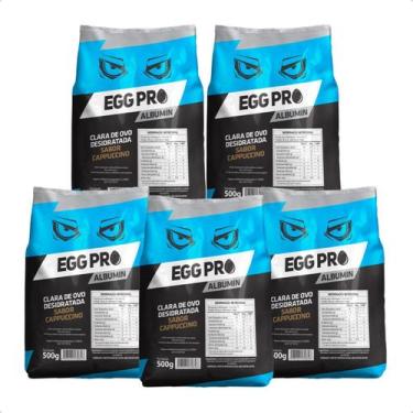 Imagem de Albumina Desidratada 2,5kg Sabor Cappuccino - Proteína Pura - Proteina