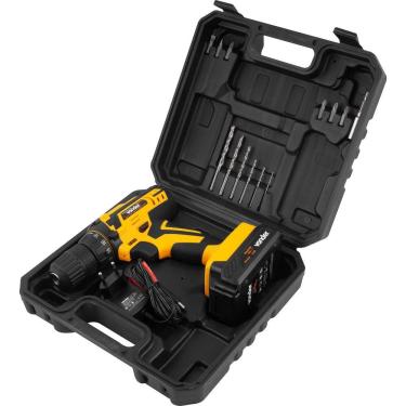 Imagem de Parafusadeira/furadeira à Bateria 12v Carregador Bivolt Auto