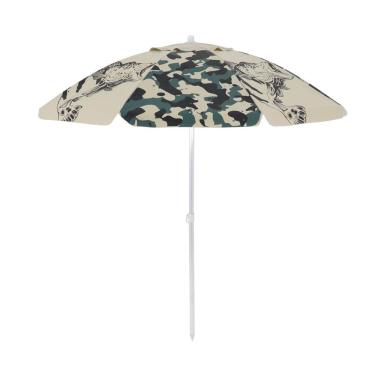 Imagem de Guarda-sol Articulado Em Bagum 2 Metros Haste Alum. Araguaia Tucunaré Verde