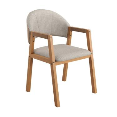 Imagem de Kit com 2 Cadeira 84x58 Cm Allegra Marrom