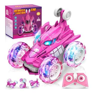 Imagem de Carrinho Recarregável Controle Remoto Acrobata Gira 360 Graus Aranha S