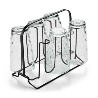 Imagem de Suporte para Copos 2508 para 6 Unidades com Design Moderno Material Resistente Uso em C...