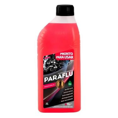 Imagem de Aditivo Radiador 1 Litro Orgânico Rosa Long Life Pronto para Uso Paraf