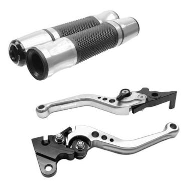 Imagem de Kit Manete Manopla Com Peso Cbx 250 Twister Gravado A Laser - Special 