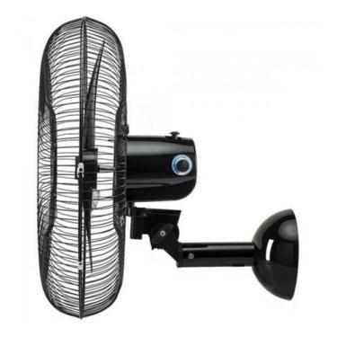 Imagem de Ventilador De Parede Preto Com 3 Pás 50cm Bivolt Ventisol, Preto, Bivo