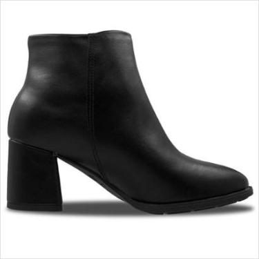 Imagem de Bota Feminina Modare Salto Bloco Zíper Lateral-Feminino