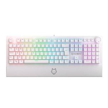 Imagem de Teclado Mecânico Gamer Husky Anchorage Full Size, RGB, Switch Gateron EF Brown, ABNT2, - HTG200BRMA-Unissex
