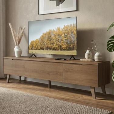 Imagem de Rack para TV até 75 Polegadas 180 cm 2 Portas 1 Gaveta Rustic Dune Mad