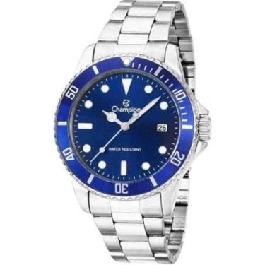 Imagem de Relógio Champion Prata Masculino CA31266F-Masculino