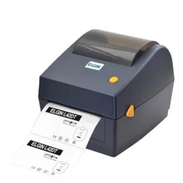 Imagem de Impressora Térmica Direta De Etiquetas Elgin L42dt, 203DPI, USB, Serial, Não Usa Ribon