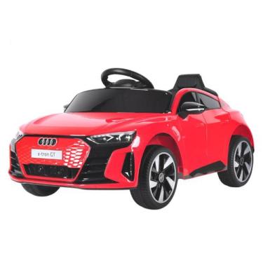 Imagem de Mini Carro Elétrico Infantil Audi Etron Gt Bateria 6V Motorizado Contr