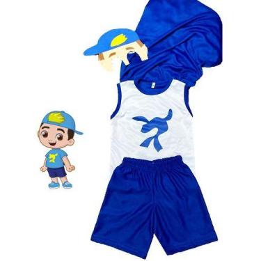 Imagem de Fantasia Infantil Meninos Personagem Mascara Super Herois - anjo da ma