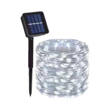 Imagem de Luzes De Fada Solares LED 50-300 Com Fio De Cobre, 8 Modos, Impermeáve