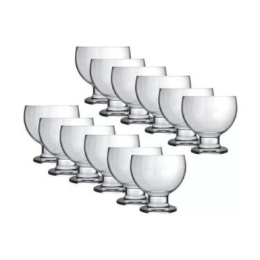 Imagem de Taça Paulista Sorvete 400ml - Kit 12 Unidades - NADIR