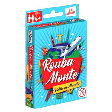 Imagem de Jogo de Cartas Rouba Monte Volta ao Mundo - Pais E Filhos