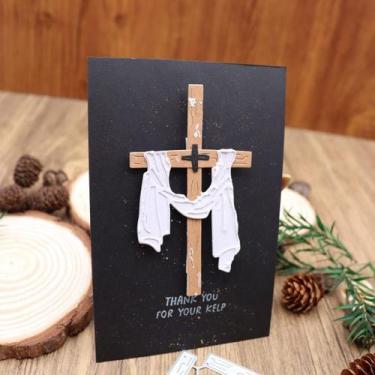 Imagem de Matrizes de Corte Metálicas Cross Die Cuts Feemkota para Artesanato DI
