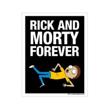 Imagem de Placa Decorativa Rick & Morty Forever - Legião Nerd