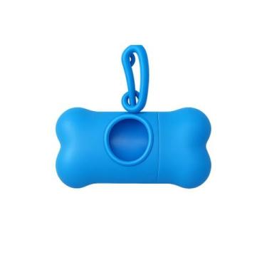 Imagem de Porta Saquinho Pet Com Refil Coletor Higiênico Passeio Cão - - Sem Mar