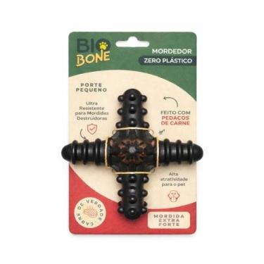 Imagem de Mordedor Para Cães Bio Bone Pequeno Porte Resistente 12cm