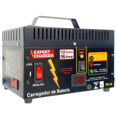 Imagem de Carregador De Bateria 12V 16Ah Até 200 Amp Portátil - Expert Charger