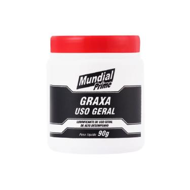 Imagem de Graxa Uso Geral 90g Base de Cálcio para Lubrificação de Chassis e Máquinas Agrícolas Marrom Mundial Prime
