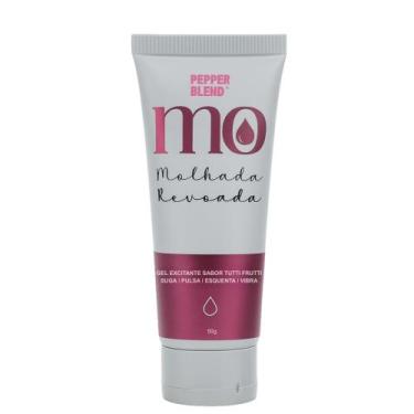 Imagem de Gel Excitante MO Molhada Revoada Sabor TuttiFrutti 50g Pepper Blend