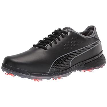 Imagem de PUMA Tênis de golfe masculino Proadapt Delta, Puma Preto/Sombra silenciosa, 41