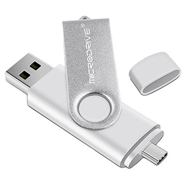 Imagem de Flash Drive 32G Tipo-C Drive, Drives U Disk Sticks, Alta Velocidade Mobile Armazenamento Externo Foto Transfer Dispositivo U Disk Littryee