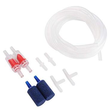 Imagem de Acessórios para bomba de oxigênio, lindo tubo de sucção de aquário de pedra de ar de plástico, para aquário de aquário