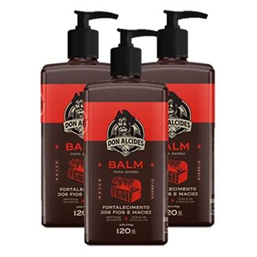 Imagem de 3X Balm Hidratante Para Barba - Barba Negra - Don Alcides